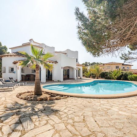 Gigantische Villa Mit Meerblick, Panoramablick & Pool-Oase Cala Pi  Eksteriør billede