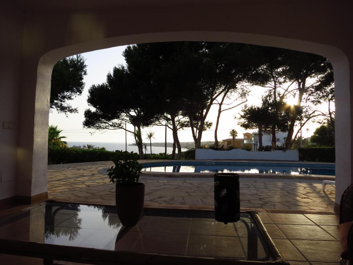 Gigantische Villa Mit Meerblick, Panoramablick & Pool-Oase Cala Pi  Eksteriør billede