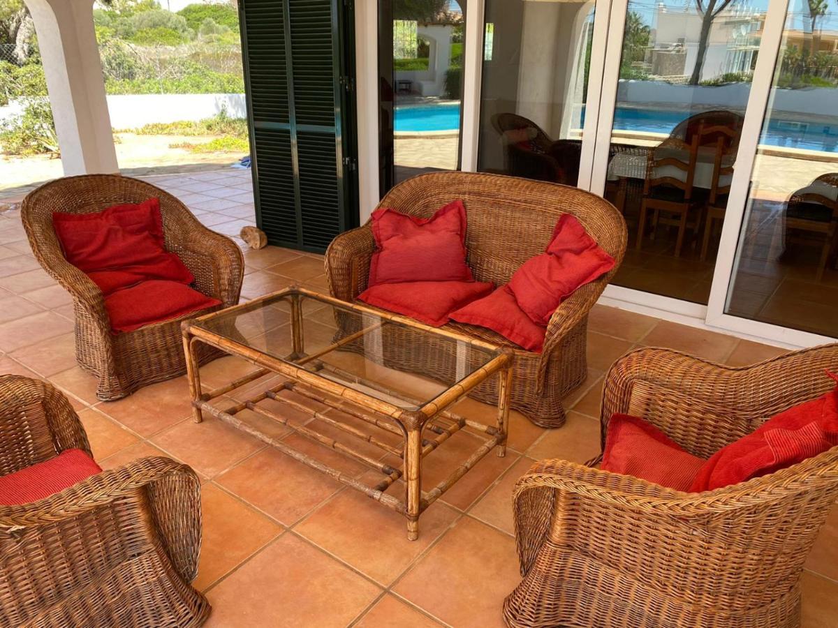Gigantische Villa Mit Meerblick, Panoramablick & Pool-Oase Cala Pi  Eksteriør billede