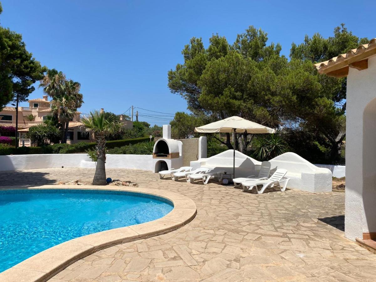 Gigantische Villa Mit Meerblick, Panoramablick & Pool-Oase Cala Pi  Eksteriør billede