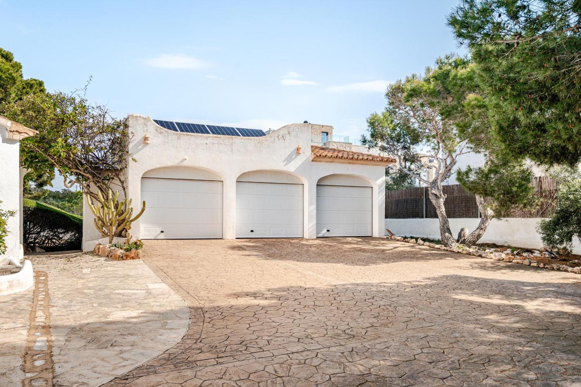 Gigantische Villa Mit Meerblick, Panoramablick & Pool-Oase Cala Pi  Eksteriør billede